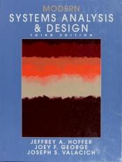 book cover of Modern Systems Analysis and Design by Jeffrey A. Hoffer