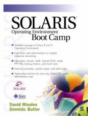book cover of Solaris Operating Environment Boot Camp (Solaris Series) by David Rhodes