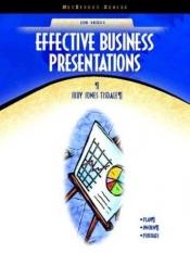 book cover of Effective Business Presentations (NetEffect Series) (NetEffect Series) by Judy Jones Tisdale