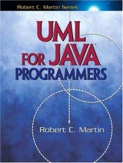 book cover of UML for Java Programmers (Robert C. Martin) by Robert C. Martin