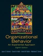 book cover of Organizational Behavior: An Experiential Approach by Irwin M. Rubin