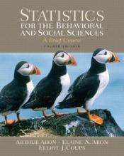 book cover of Statistics for the Behavioral and Social Sciences by Arthur Aron