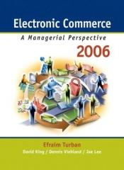 book cover of Electronic commerce : a managerial perspective by Efraim Turban