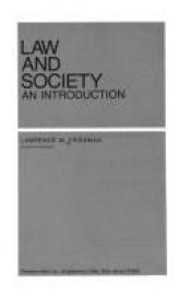 book cover of Law and Society: An Introduction (Prentice-Hall Foundations of Modern Sociology Series) by Lawrence M. Friedman