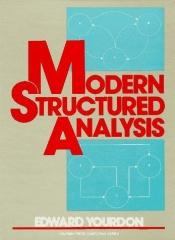 book cover of Modern structured analysis by Yourdon