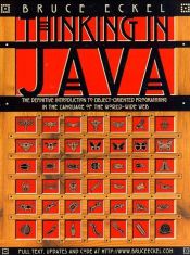 book cover of Thinking in Java by Bruce Eckel