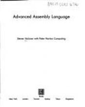 book cover of Advanced Assembly Language (The Peter Norton Programming Library) by Steven Holzner