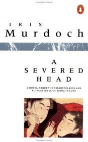 book cover of Uťatá hlava by Iris Murdochová