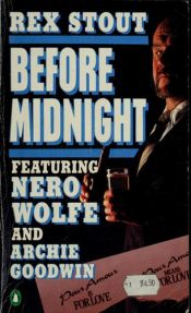 book cover of Before Midnight by Rex Stout