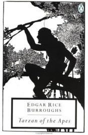 book cover of Tarzan Abernes Konge by Edgar Rice Burroughs