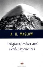 book cover of Religions, Values, and Peak-Experiences (Compass) by Abraham Maslow