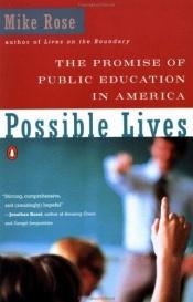 book cover of Possible lives by Mike Rose