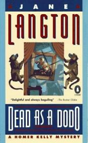 book cover of Dead As a Dodo by Jane Langton