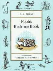 book cover of Pooh's Bedtime Book by 艾伦·亚历山大·米恩