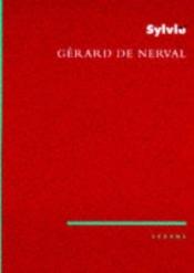 book cover of Sylvie by Gerard De Nerval