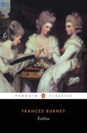 book cover of Evelina; or, The history of a young lady's introduction to the world by Fanny Burney