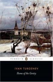book cover of Дворянское гнездо by Ivan Turgenev