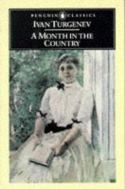 book cover of A Month in the Country by Ivan Turgenev