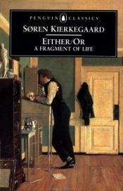 book cover of Either/Or by Серен Киркегор