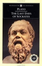 book cover of Last Days Of Socrates by Platon