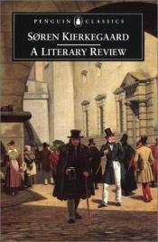 book cover of Una recensione letteraria by Søren Kierkegaard
