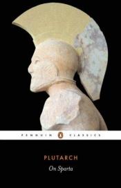 book cover of On Sparta by Plutarch