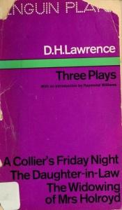book cover of Three Plays by D. H. Lawrence