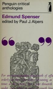 book cover of Edmund Spenser: A Critical Anthology, (Penguin critical anthologies) by Paul J. Alpers