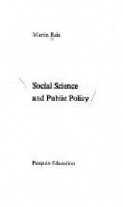 book cover of Social Science and Public Policy by Martin Rein