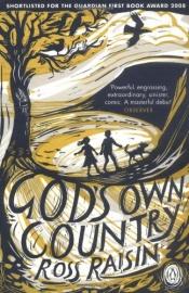 book cover of God's own country by Ross Raisin
