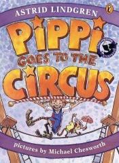 book cover of Pippi Goes to the Circus (Picture Puffin Books (Paperback)) by Астрид Линдгрен