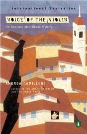 book cover of Głos skrzypiec by Andrea Camilleri