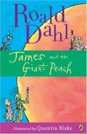 book cover of James og den store fersken by Roald Dahl