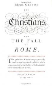 book cover of The Christians and the Fall of Rome by Edward Gibbon