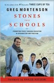 book cover of Stones into Schools by Greg Mortenson