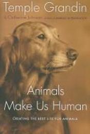 book cover of Animals Make Us Human by Temple Grandin
