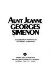 book cover of Aunt Jeanne by Georges Simenon