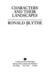 book cover of Characters and their landscapes by Ronald Blythe