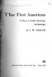 book cover of The first American by C. W. Ceram