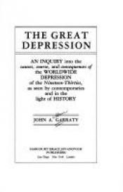 book cover of The Great Depression by John Arthur Garraty