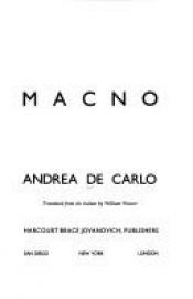book cover of Macno by Andrea De Carlo