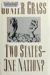 book cover of Two States - One Nation? by Günter Grass