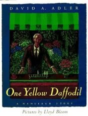 book cover of One yellow daffodil by David A. Adler