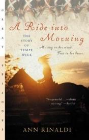 book cover of A Ride into Morning by Ann Rinaldi