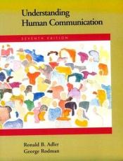 book cover of Understanding human communication by Ronald B. Adler