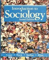 book cover of Introduction to sociology by Lewis A. Coser
