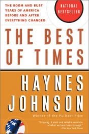 book cover of The best of times by Haynes Johnson