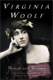 book cover of Women and writing by Virginia Woolf