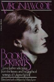 book cover of Books and portraits by Virginia Woolf
