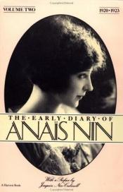 book cover of Early Diary-Anais Nin Vol 2 1920-1923: Vol. 2 (1920-1923) by Anais Nin